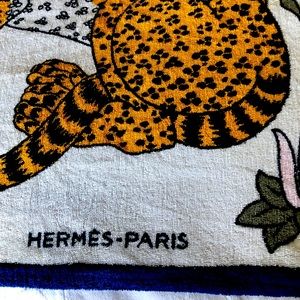 Hermes Vintage Towel.